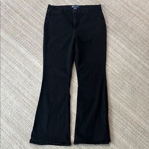 Democracy Jet Black Wide Leg Jeans - size 14